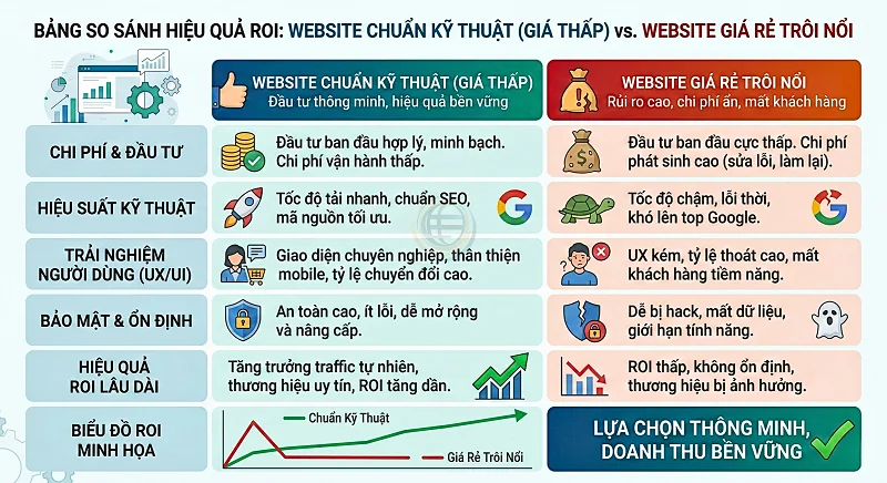 Tối ưu ng&acirc;n s&aacute;ch l&agrave;m web