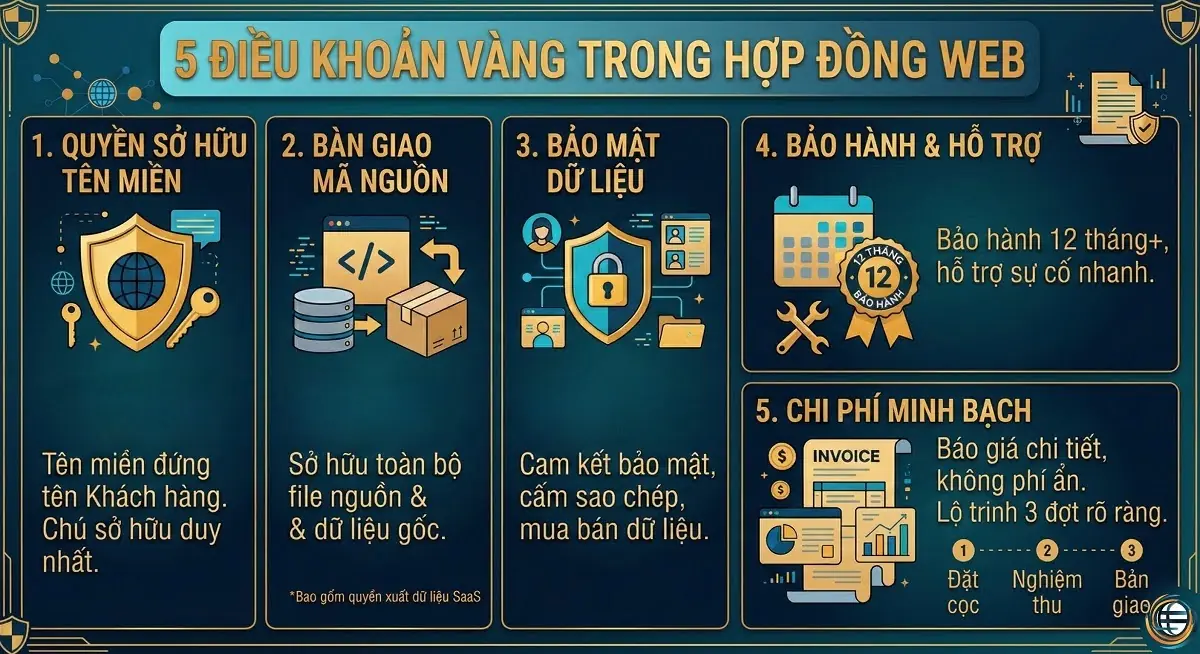 B&agrave;n giao m&atilde; nguồn website