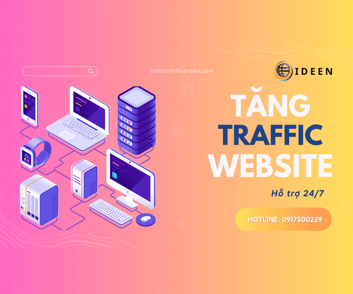 Dịch vụ SEO website toàn diện, tăng traffic website