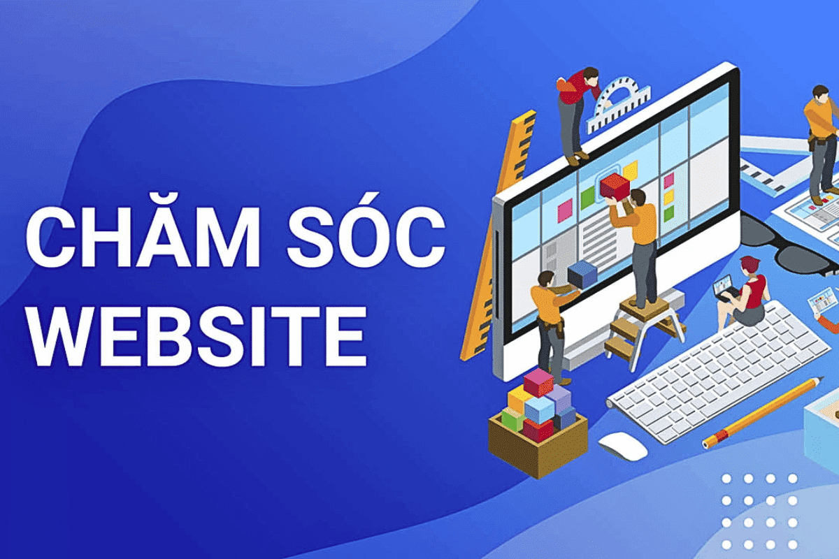 chăm sóc website