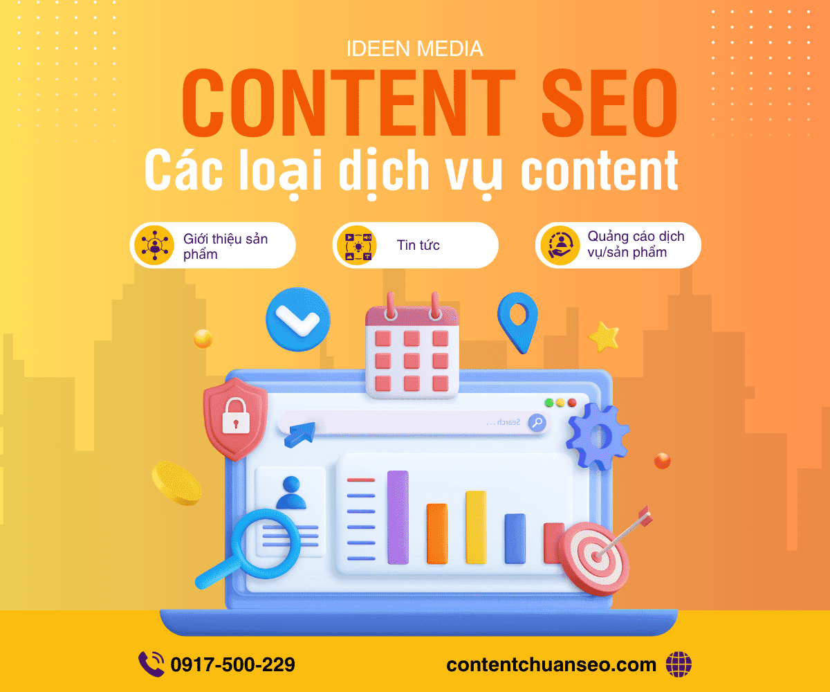 IDEEN chuyên viết content chuẩn SEO giá tốt